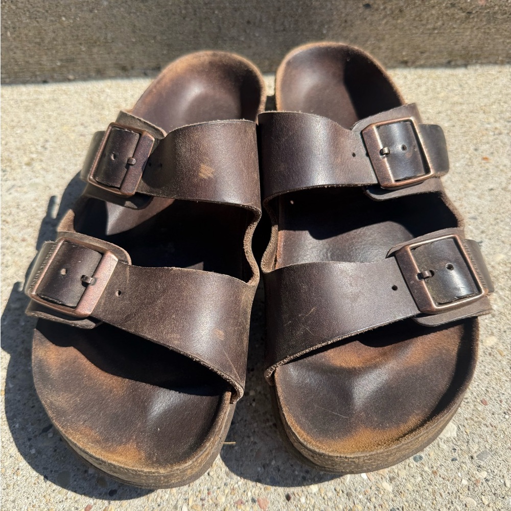 Birkenstock size 36 Brown Double Strap Sandals